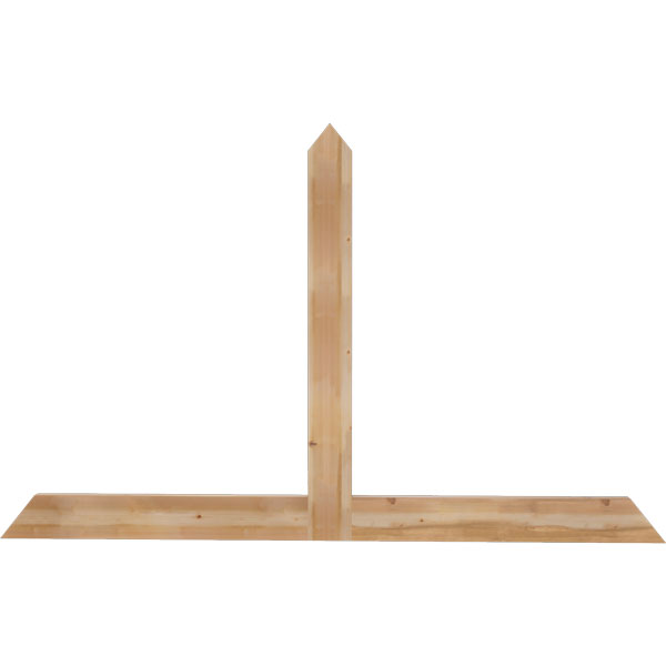 Ekena Millwork GBW084X53X0206POR00SWR