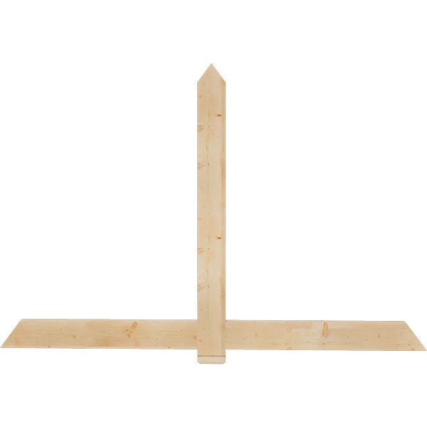 Ekena Millwork GBW084X56X0206EUG00SDF