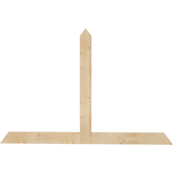 Ekena Millwork GBW084X56X0206POR00SDF