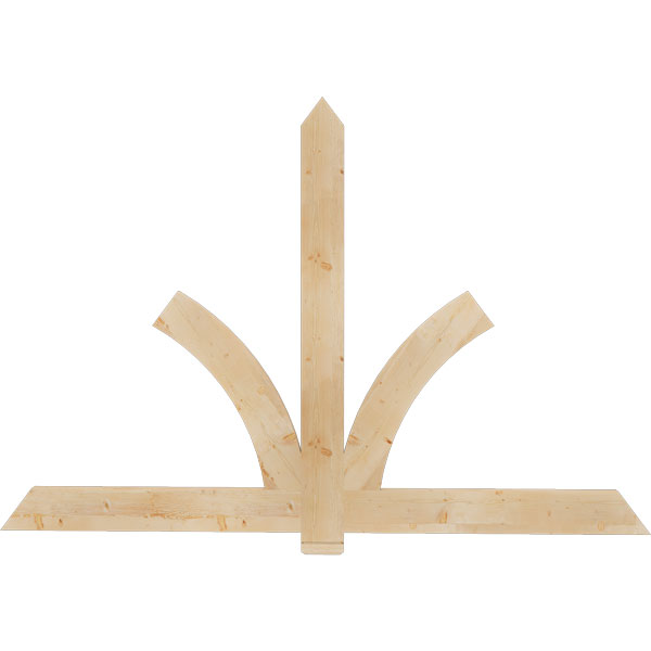 Ekena Millwork GBW084X56X0206RED00SDF