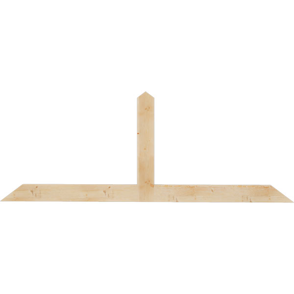 Ekena Millwork GBW096X36X0206POR00SDF