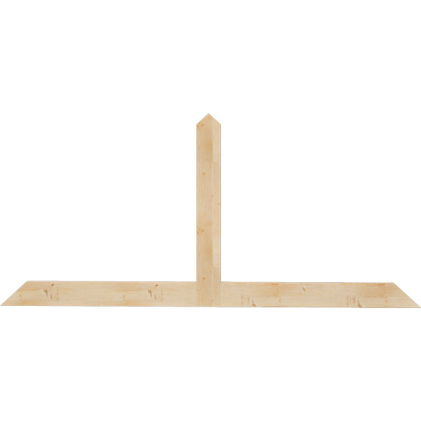 Ekena Millwork GBW096X44X0206POR00SDF