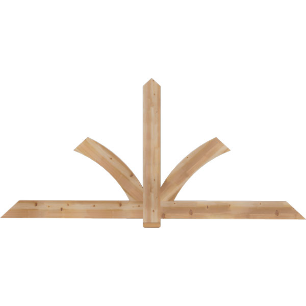 Ekena Millwork GBW096X44X0206RED00SWR
