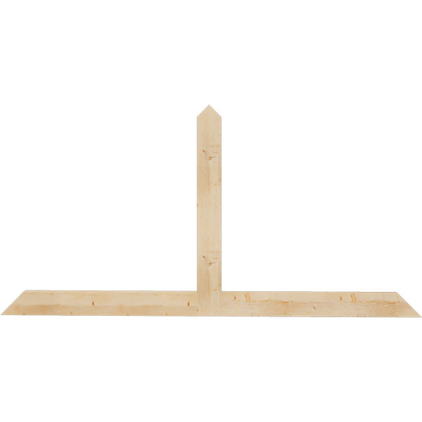 Ekena Millwork GBW096X48X0206POR00SDF