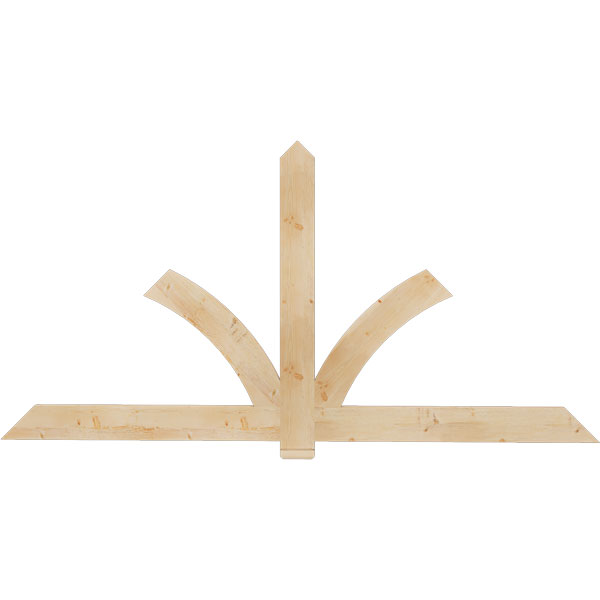 Ekena Millwork GBW096X48X0206RED00SDF