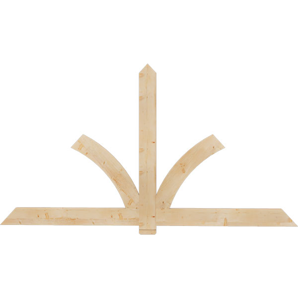 Ekena Millwork GBW096X52X0206RED00SDF