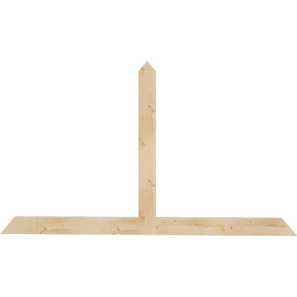 Ekena Millwork GBW096X56X0206POR00SDF