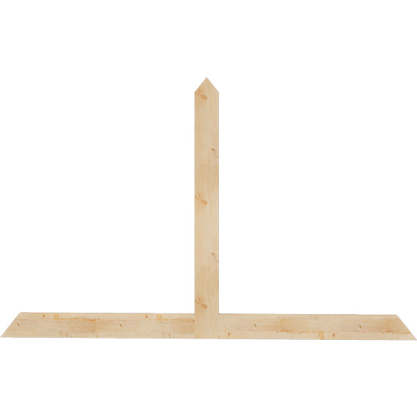 Ekena Millwork GBW096X60X0206POR00SDF