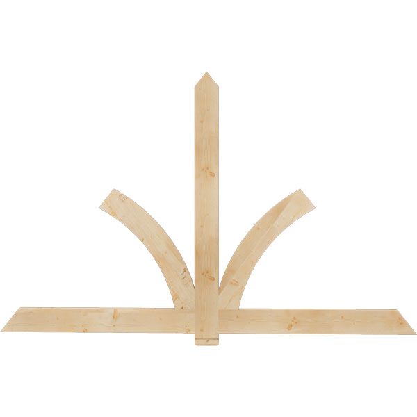 Ekena Millwork GBW096X60X0206RED00SDF