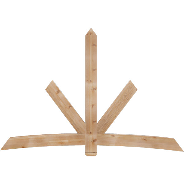 Ekena Millwork GBW096X64X0206ALB00RWR