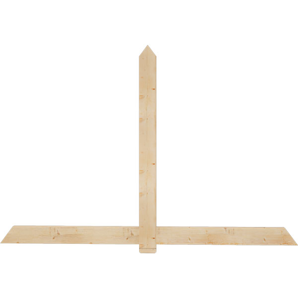 Ekena Millwork GBW096X64X0206EUG00SDF