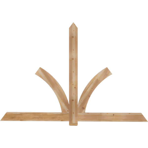 Ekena Millwork GBW096X64X0206RED00SWR