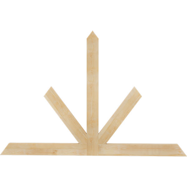 Ekena Millwork GBW096X64X0206SAR00RDF
