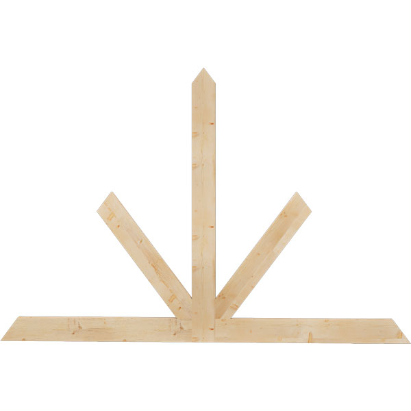 Ekena Millwork GBW096X64X0206SAR00SDF