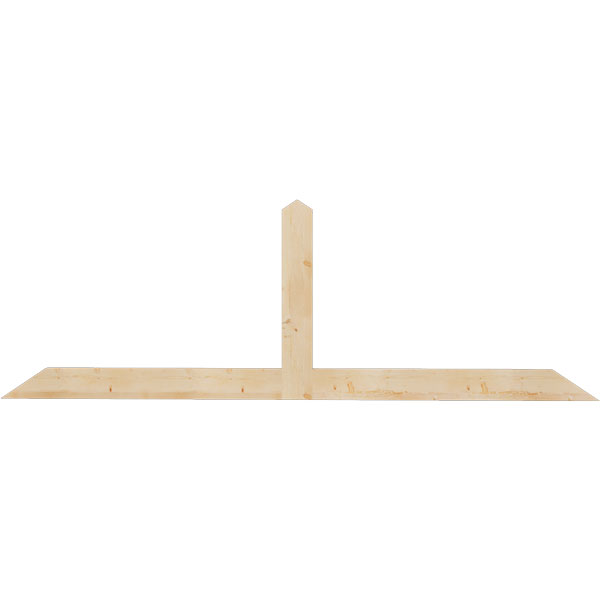 Ekena Millwork GBW108X36X0206POR00SDF