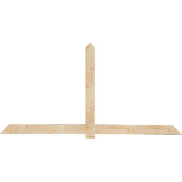 Ekena Millwork GBW108X54X0206EUG00SDF