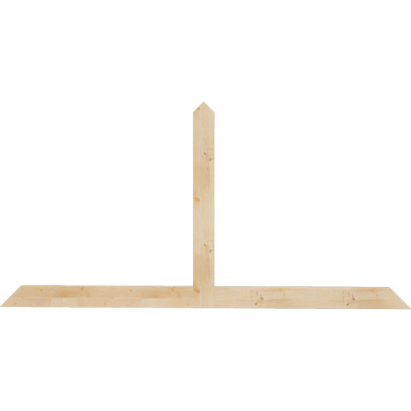 Ekena Millwork GBW108X54X0206POR00SDF