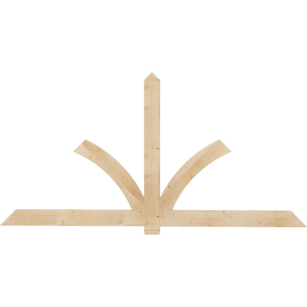Ekena Millwork GBW108X54X0206RED00SDF