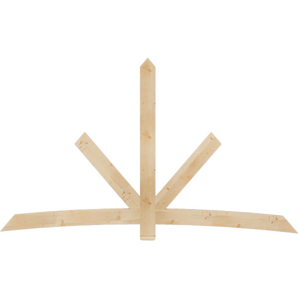 Ekena Millwork GBW108X63X0206ALB00SDF
