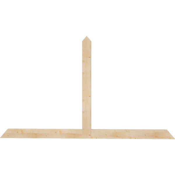 Ekena Millwork GBW108X63X0206POR00SDF
