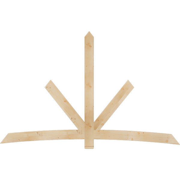 Ekena Millwork GBW108X68X0206ALB00SDF
