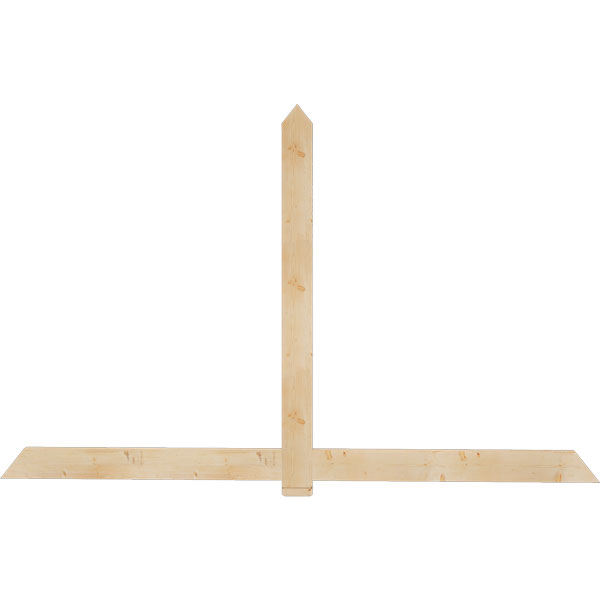 Ekena Millwork GBW108X68X0206EUG00SDF