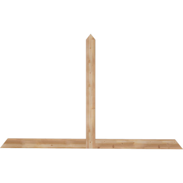 Ekena Millwork GBW108X68X0206POR00SWR