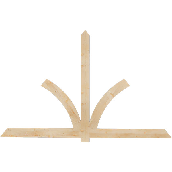 Ekena Millwork GBW108X68X0206RED00SDF