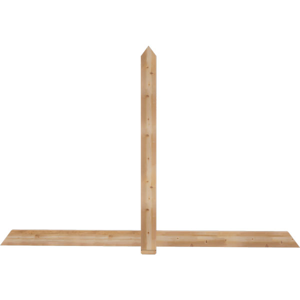 Ekena Millwork GBW108X72X0206EUG00SWR