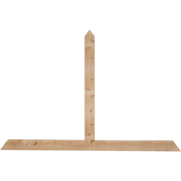 Ekena Millwork GBW108X72X0206POR00RWR