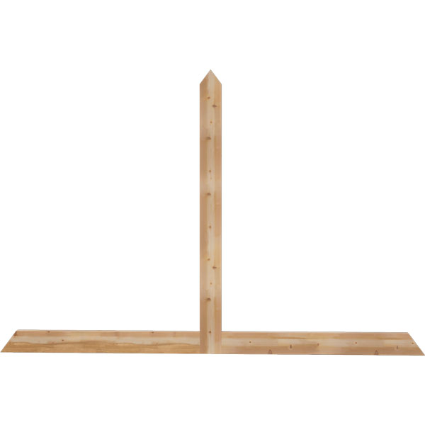 Ekena Millwork GBW108X72X0206POR00SWR