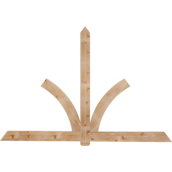 Ekena Millwork GBW108X72X0206RED00RWR
