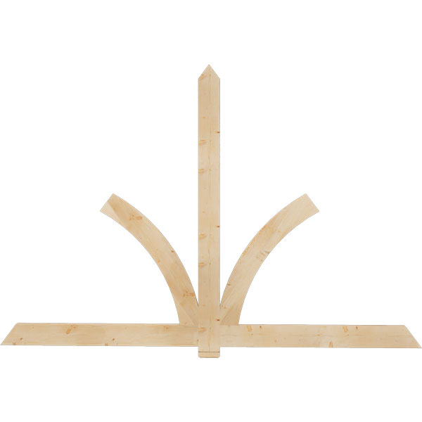 Ekena Millwork GBW108X72X0206RED00SDF