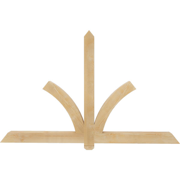 Ekena Millwork GBW072X45X0404RED00RDF