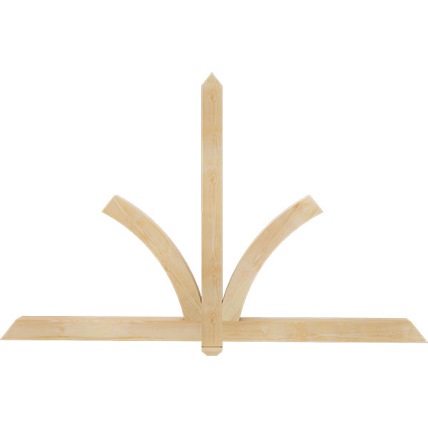 Ekena Millwork GBW084X53X0404RED00RDF