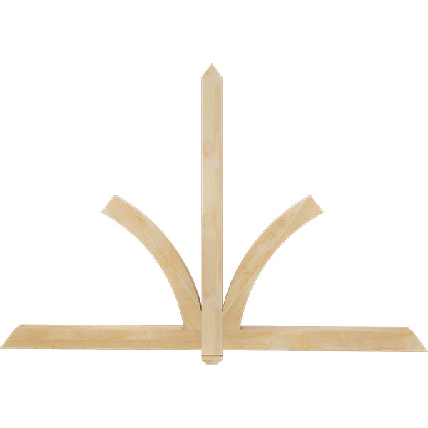 Ekena Millwork GBW084X56X0404RED00RDF