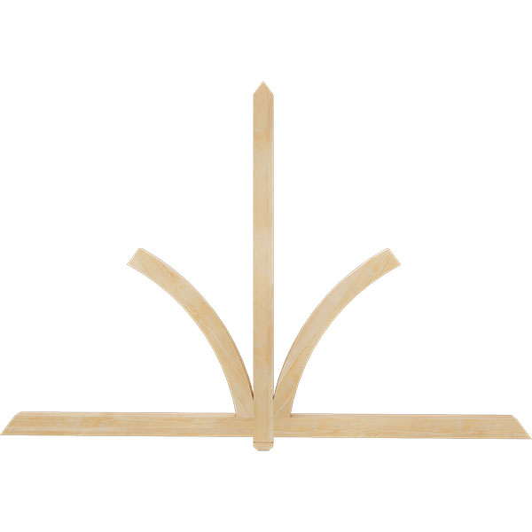 Ekena Millwork GBW108X72X0404RED00RDF