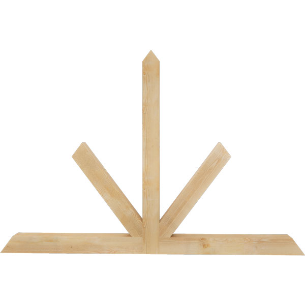 Ekena Millwork GBW072X48X0404SAR00RDF