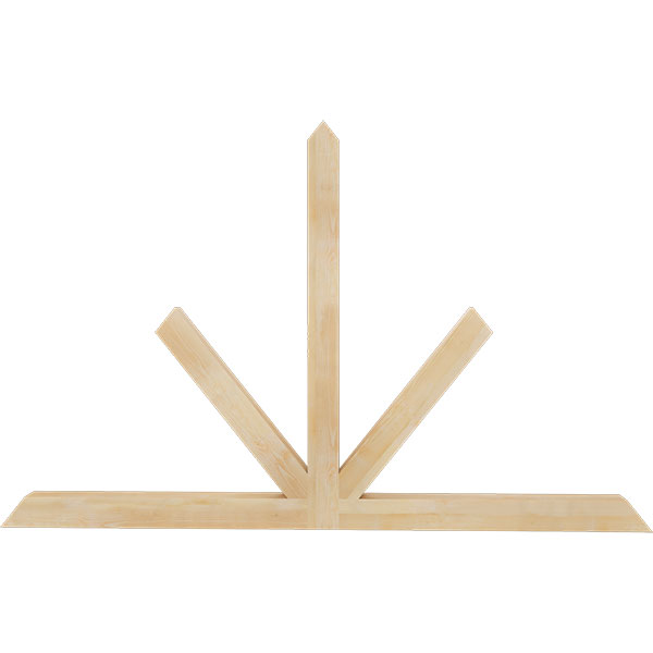 Ekena Millwork GBW084X53X0404SAR00RDF