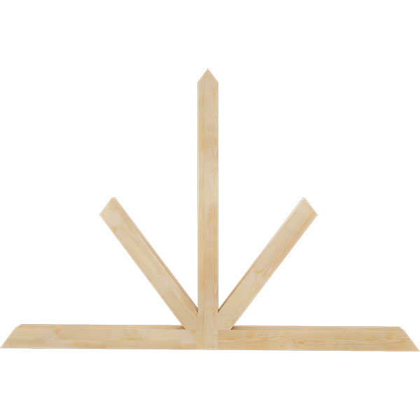 Ekena Millwork GBW084X56X0404SAR00RDF