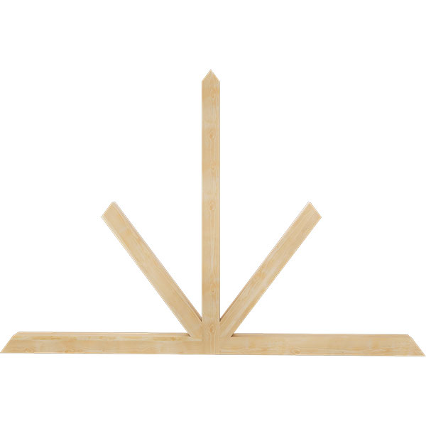 Ekena Millwork GBW096X64X0404SAR00RDF
