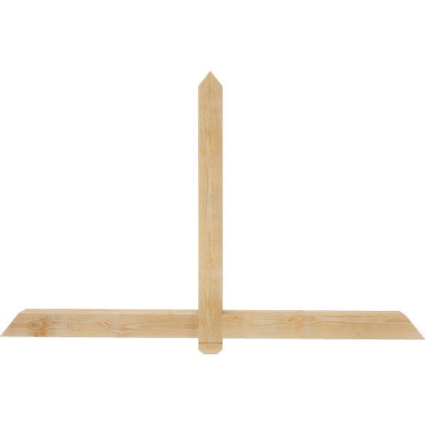 Ekena Millwork GBW072X45X0404EUG00RDF