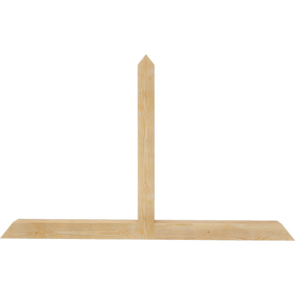 Ekena Millwork GBW072X45X0404POR00RDF