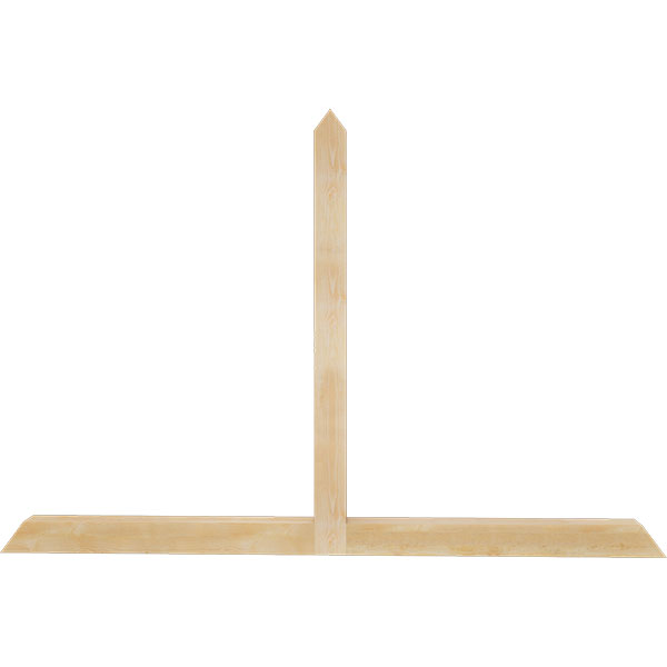 Ekena Millwork GBW084X56X0404POR00RDF