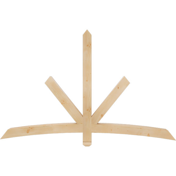 Ekena Millwork GBW072X45X0404ALB00SDF