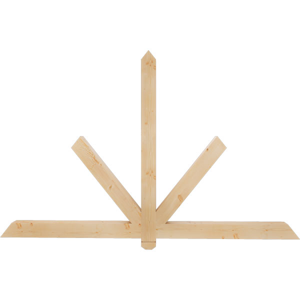 Ekena Millwork GBW072X45X0404KEN00SDF