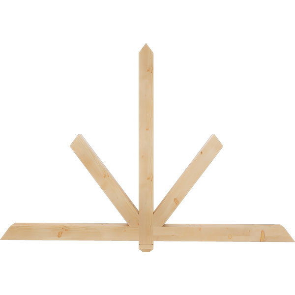 Ekena Millwork GBW072X48X0404KEN00SDF