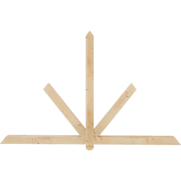 Ekena Millwork GBW084X53X0404KEN00SDF