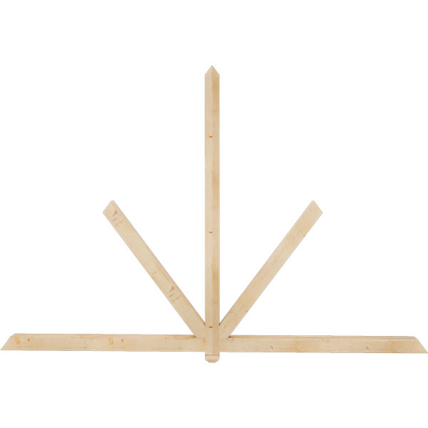 Ekena Millwork GBW108X72X0404KEN00SDF