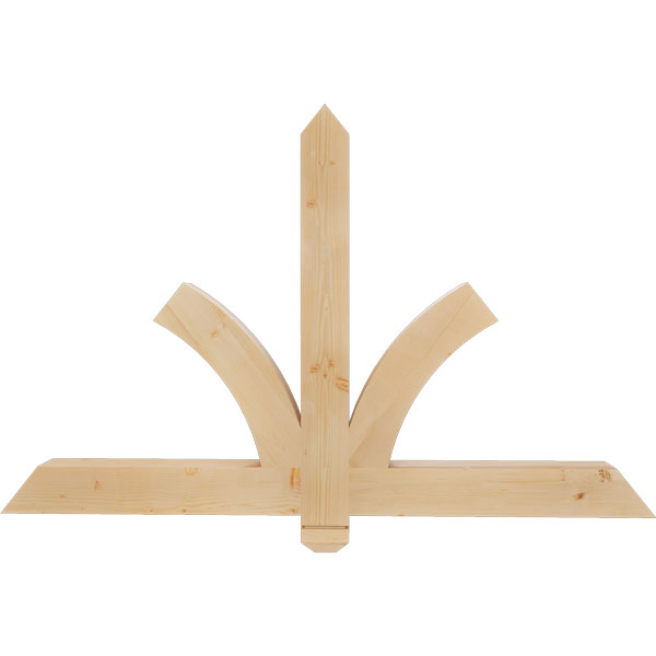 Ekena Millwork GBW048X30X0404RED00SDF